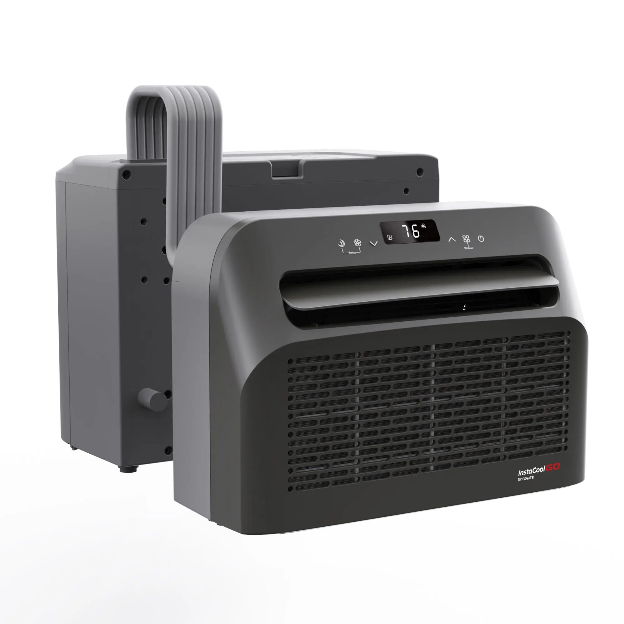 Fogatti InstaCool Go Portable Window Air Conditioner, 6500 BTU Mini Split, U Shaped