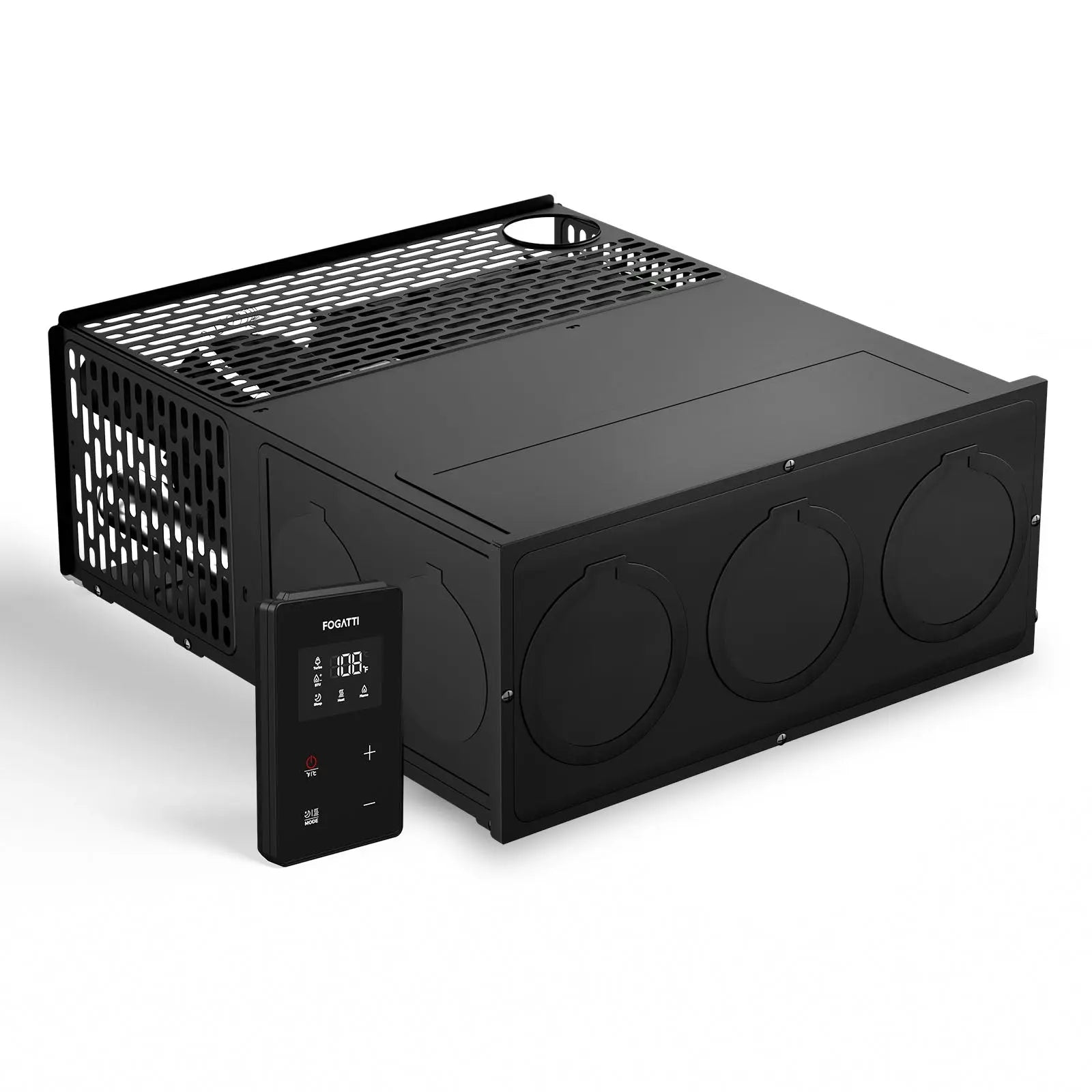 Fogatti 35,000 BTU Quiet LP Gas RV Furnace, Smart Triple Explosion-Proof, Easy Install