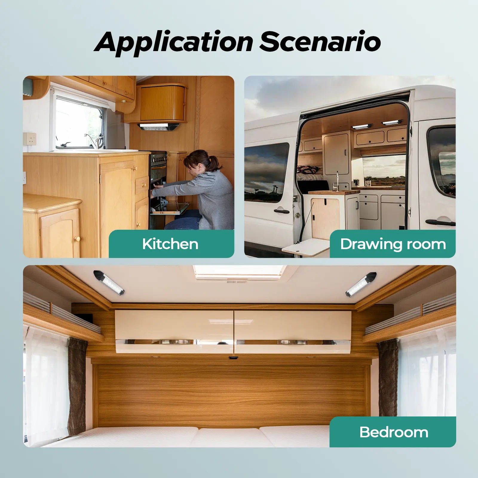 LED RV Porch Light - Application Scenario