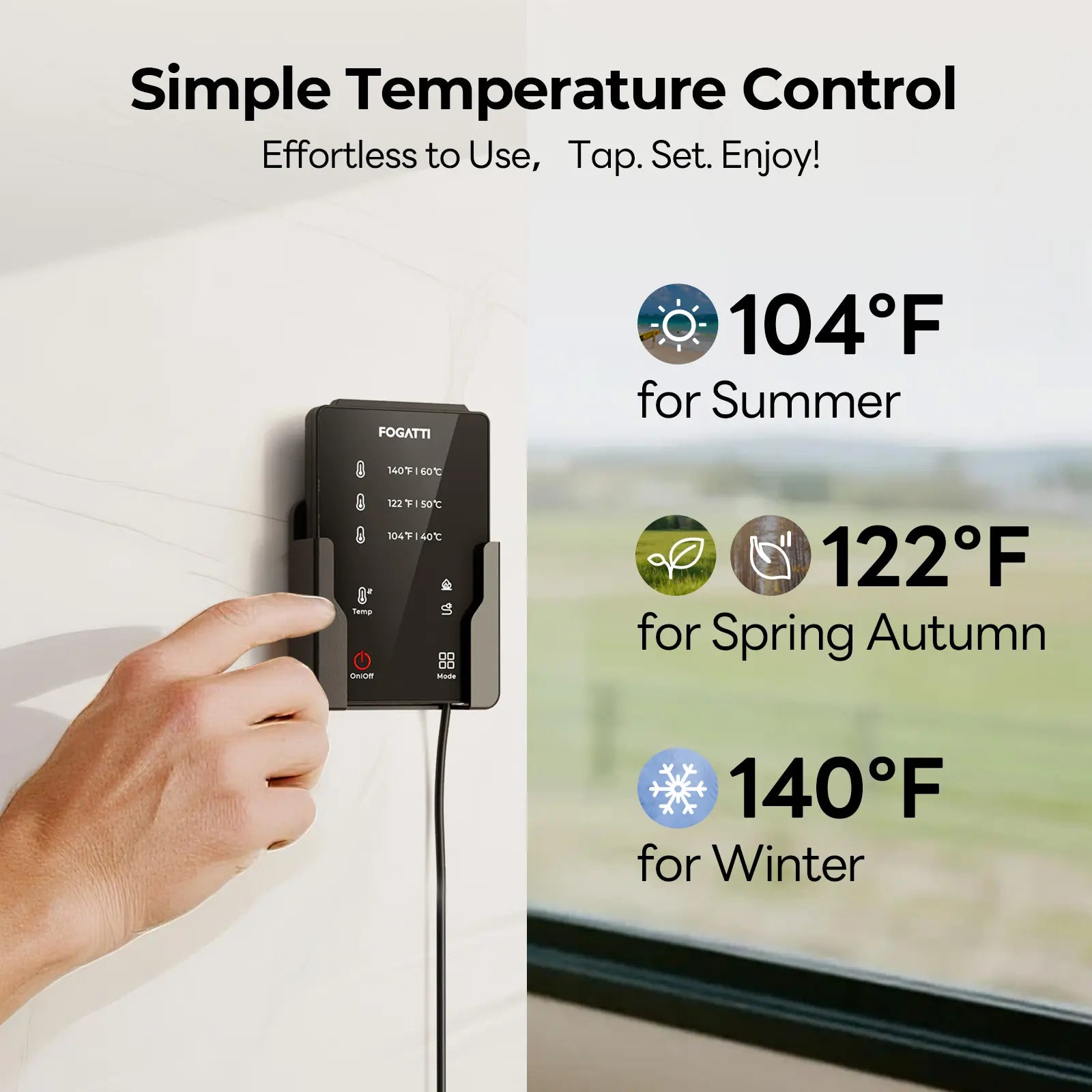 6 Gallon RV Hot Water Heater, Propane/Electric Heating, Bulit-in Lifetime Anode Rod-HybridShower 6 Ultra