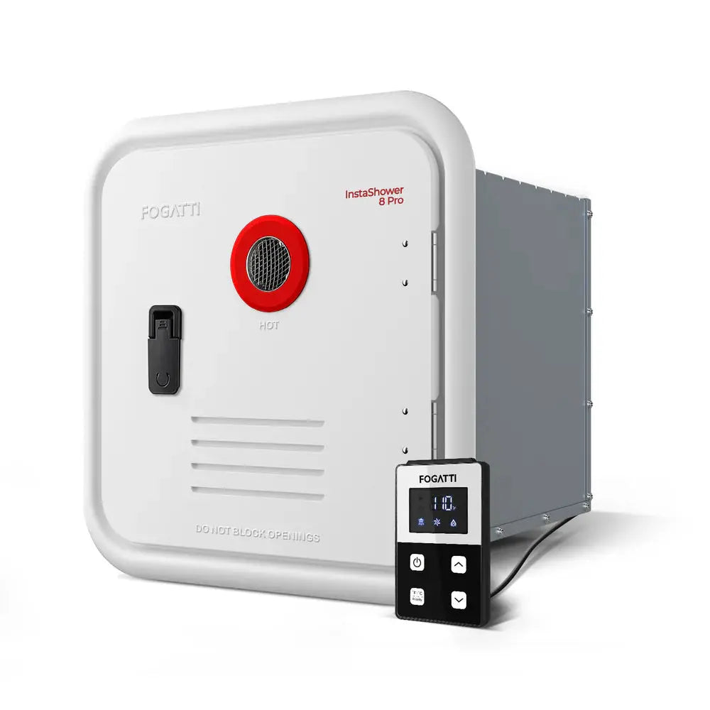 FOGATTI InstaShower 8 Pro,60,000 BTU RV Tankless Water Heater