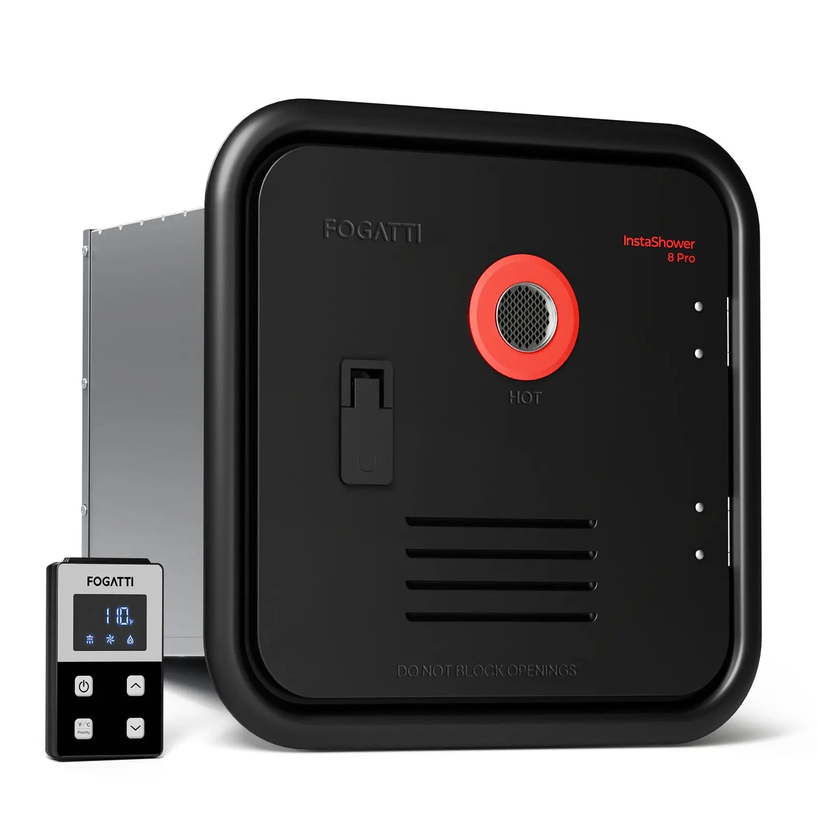 FOGATTI InstaShower 8 Pro,60,000 BTU RV Tankless Water Heater