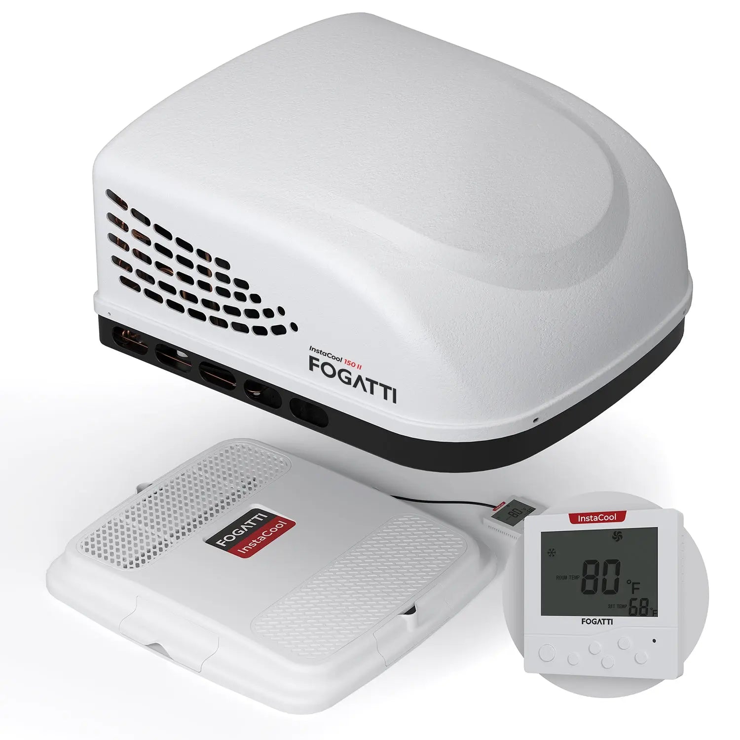 Fogatti InstaCool RV Air Conditioner15,000 BTU White
