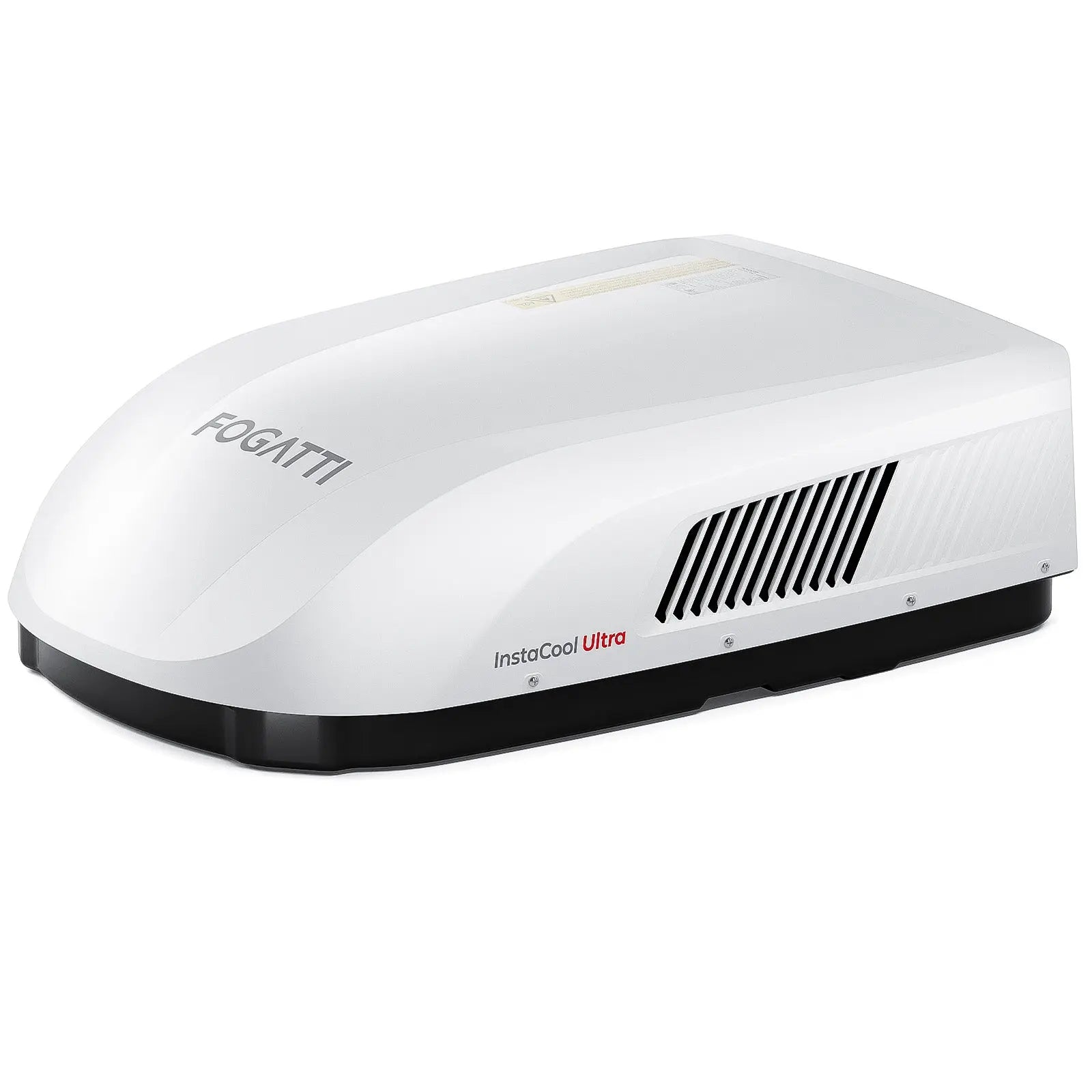 Fogatti InstaCool Ultra Rooftop RV Air Conditioner | 16,000 BTU Cooling with Heating | Non-Ducted