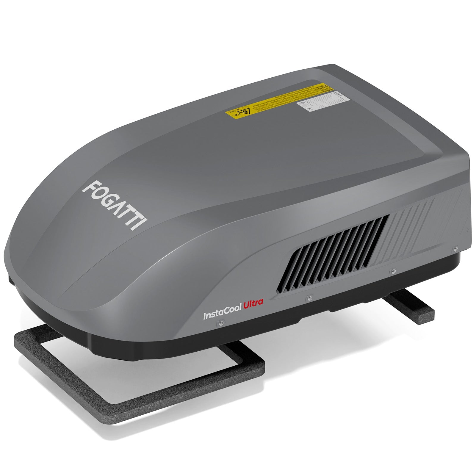 Fogatti InstaCool Ultra Rooftop RV Air Conditioner with Heat Pump | 16,000 BTU Cooling with 12,500 Heating | Non-Ducted