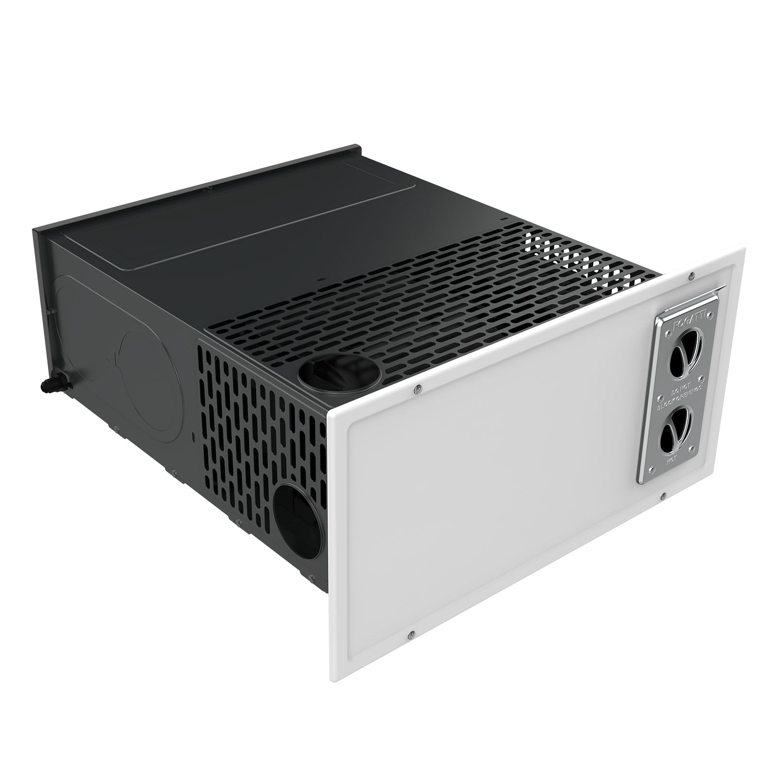 Fogatti InstaHeat 25K BTU RV Furnace, LP Gas Smart Triple Explosion-Proof, Easy Install