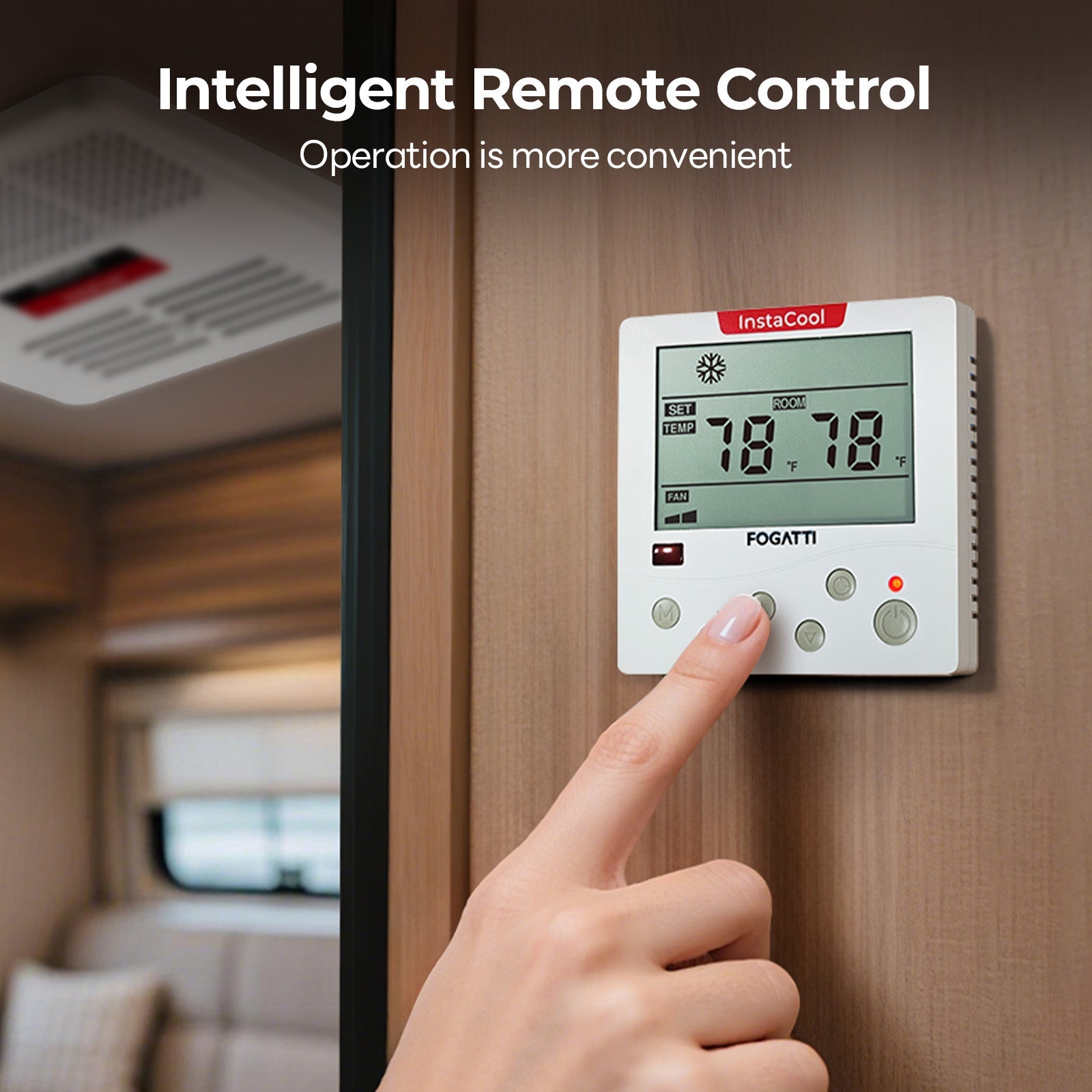 Open Box - Fogatti RV Rooftop Air Conditioner ADB Package Only