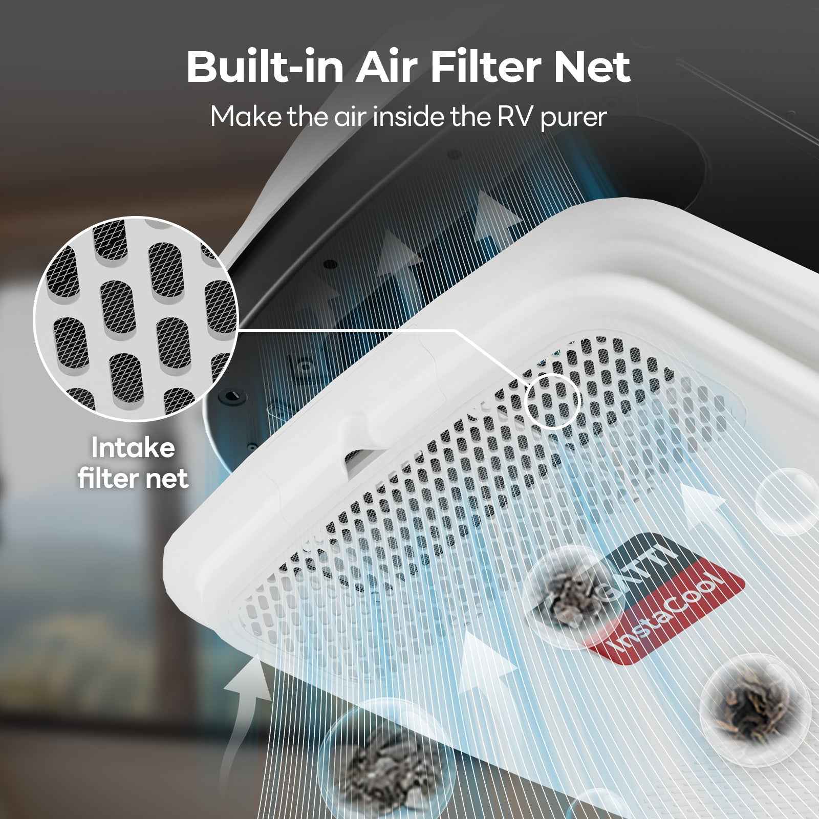 Open Box - Fogatti RV Rooftop Air Conditioner ADB Package Only