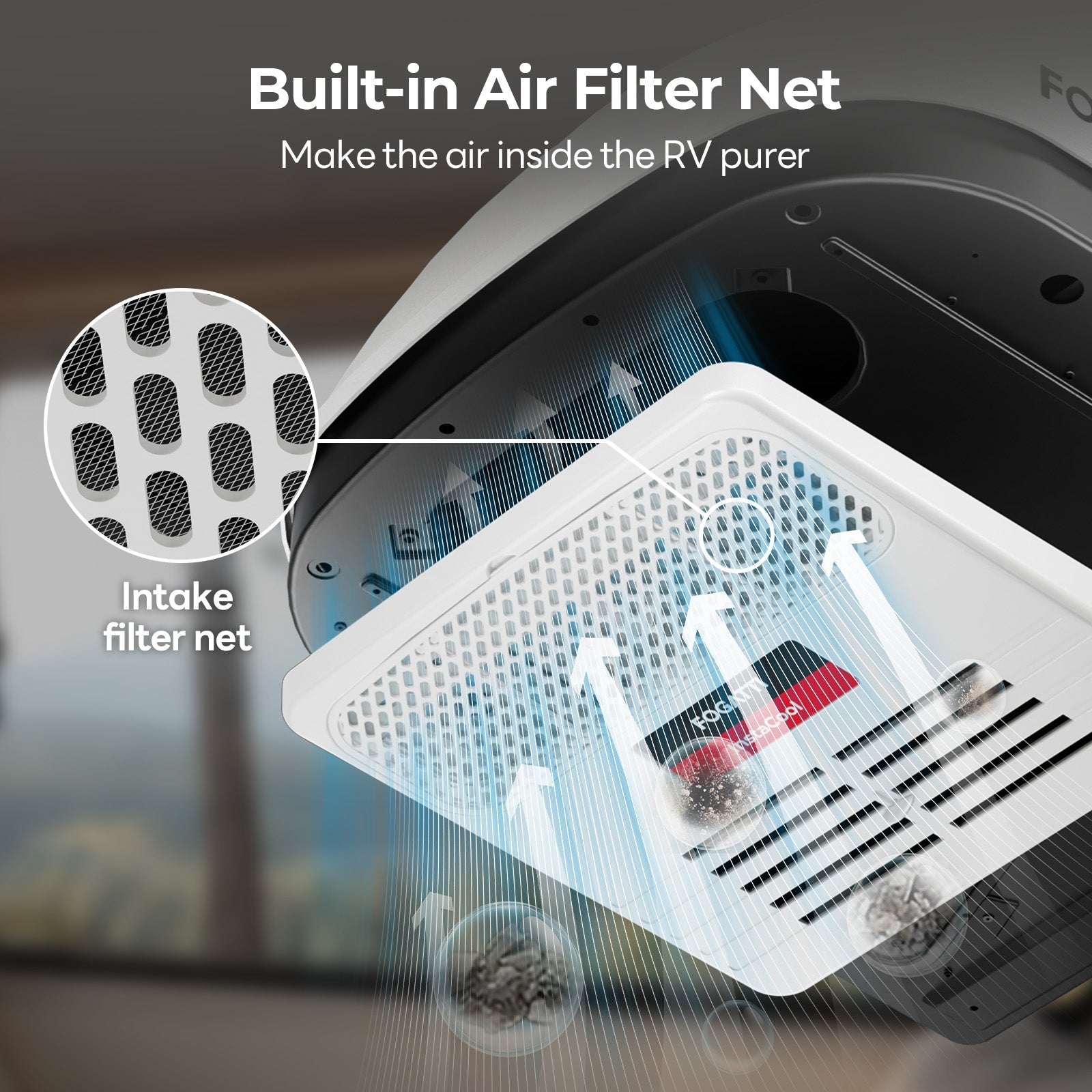 Open Box - Fogatti RV Rooftop Air Conditioner ADB Package Only