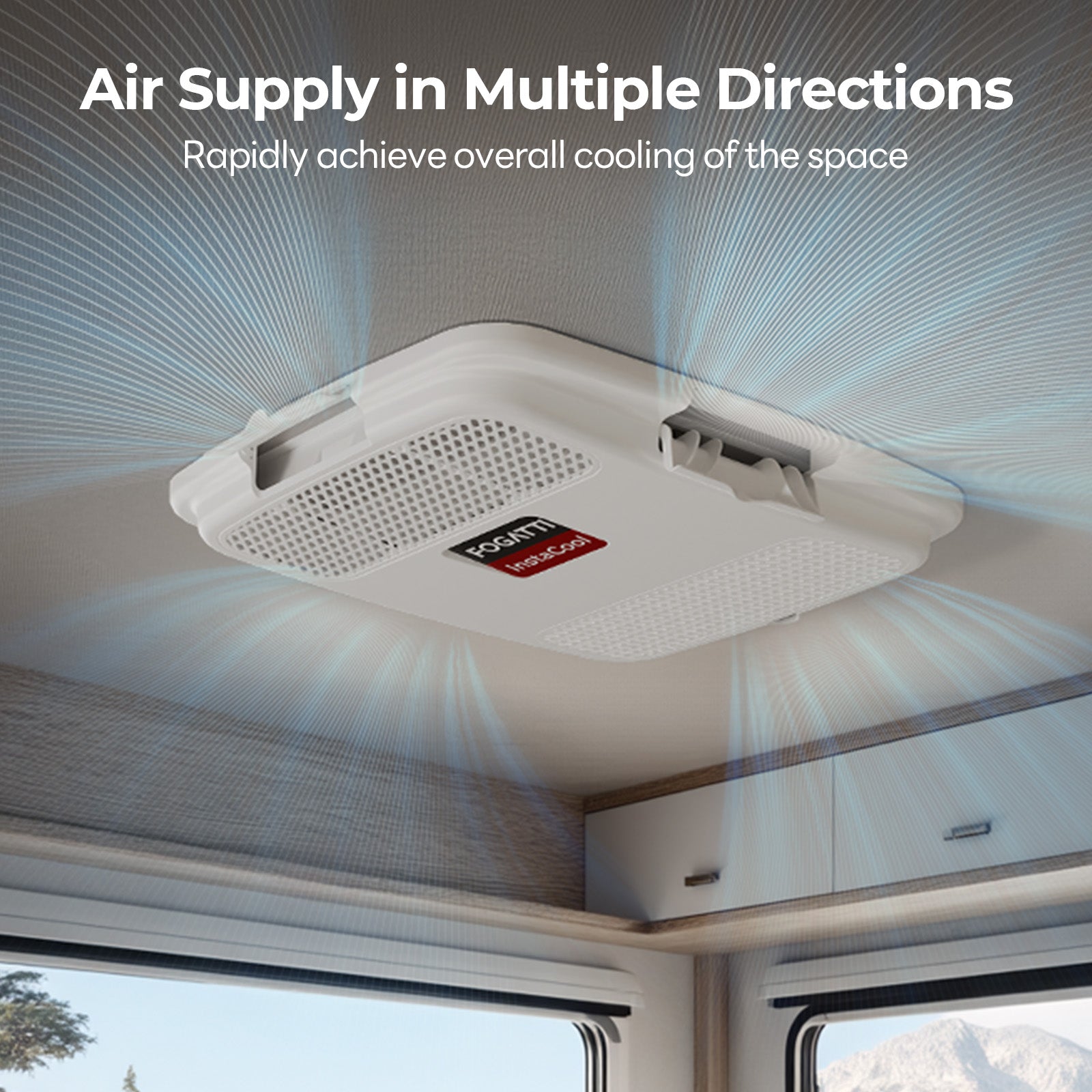 Fogatti RV Rooftop Air Conditioner ADB Package Only