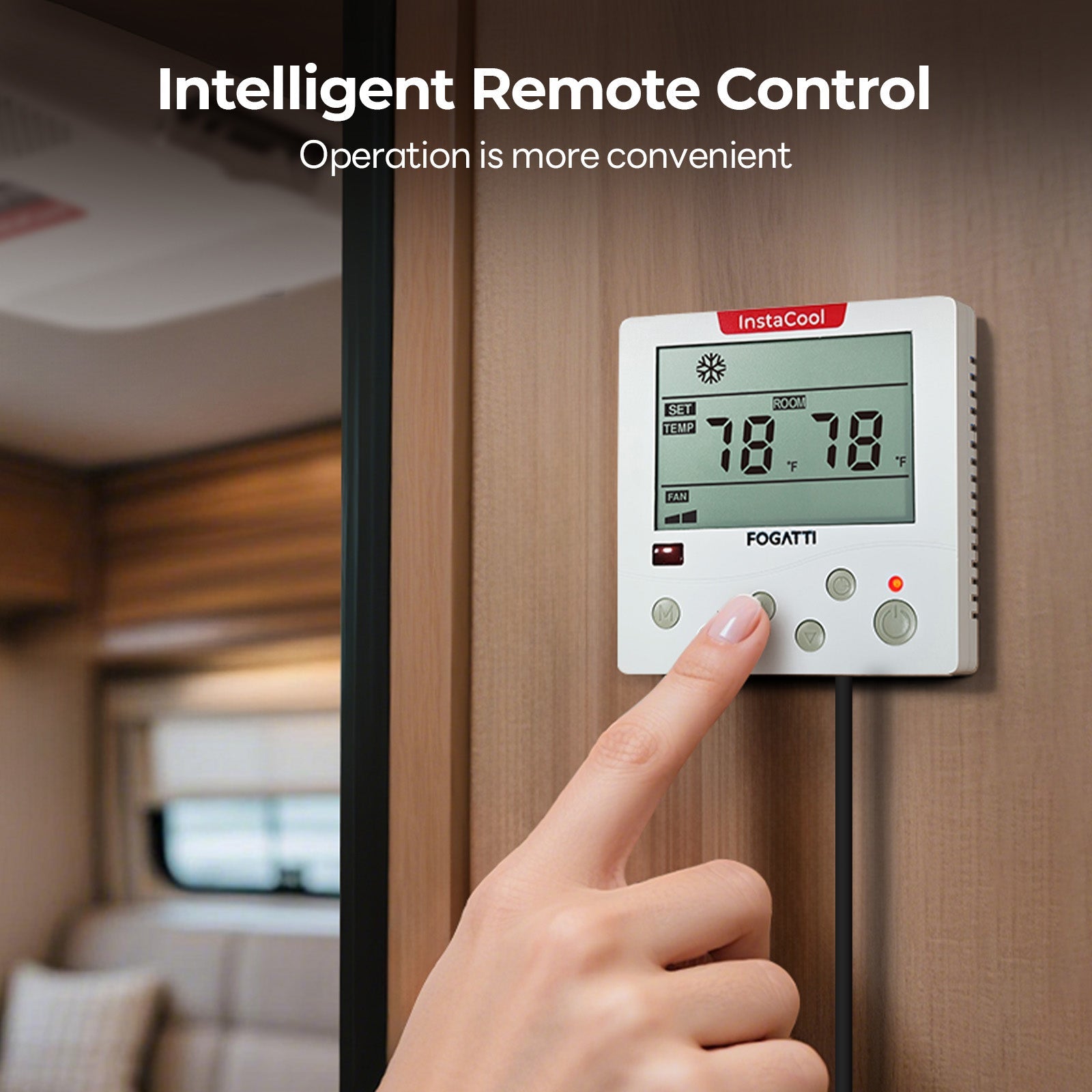 Open Box - Fogatti RV Rooftop Air Conditioner ADB Package Only
