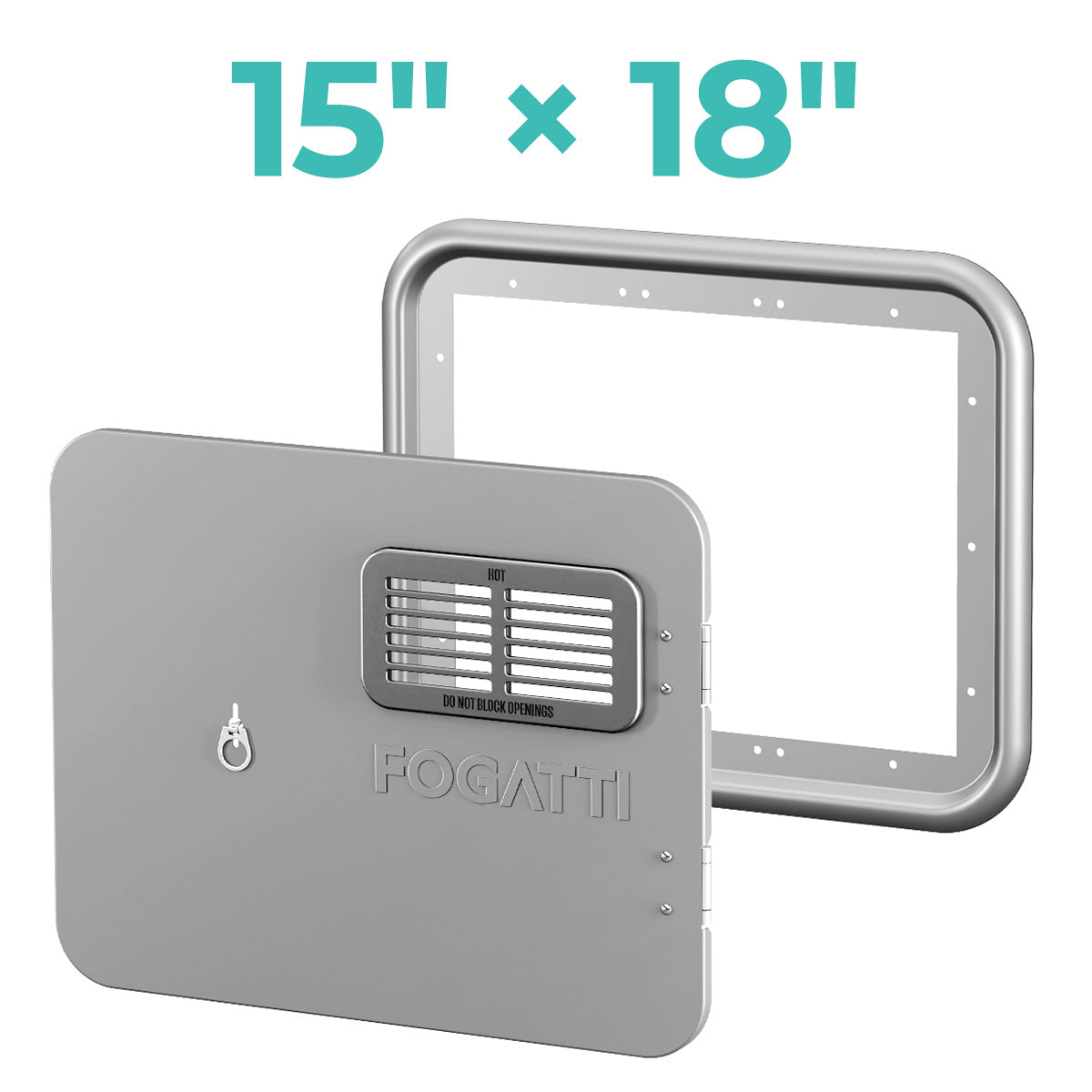 Open Box - Gray Door for Fogatti Ultra Tankless Water Heater