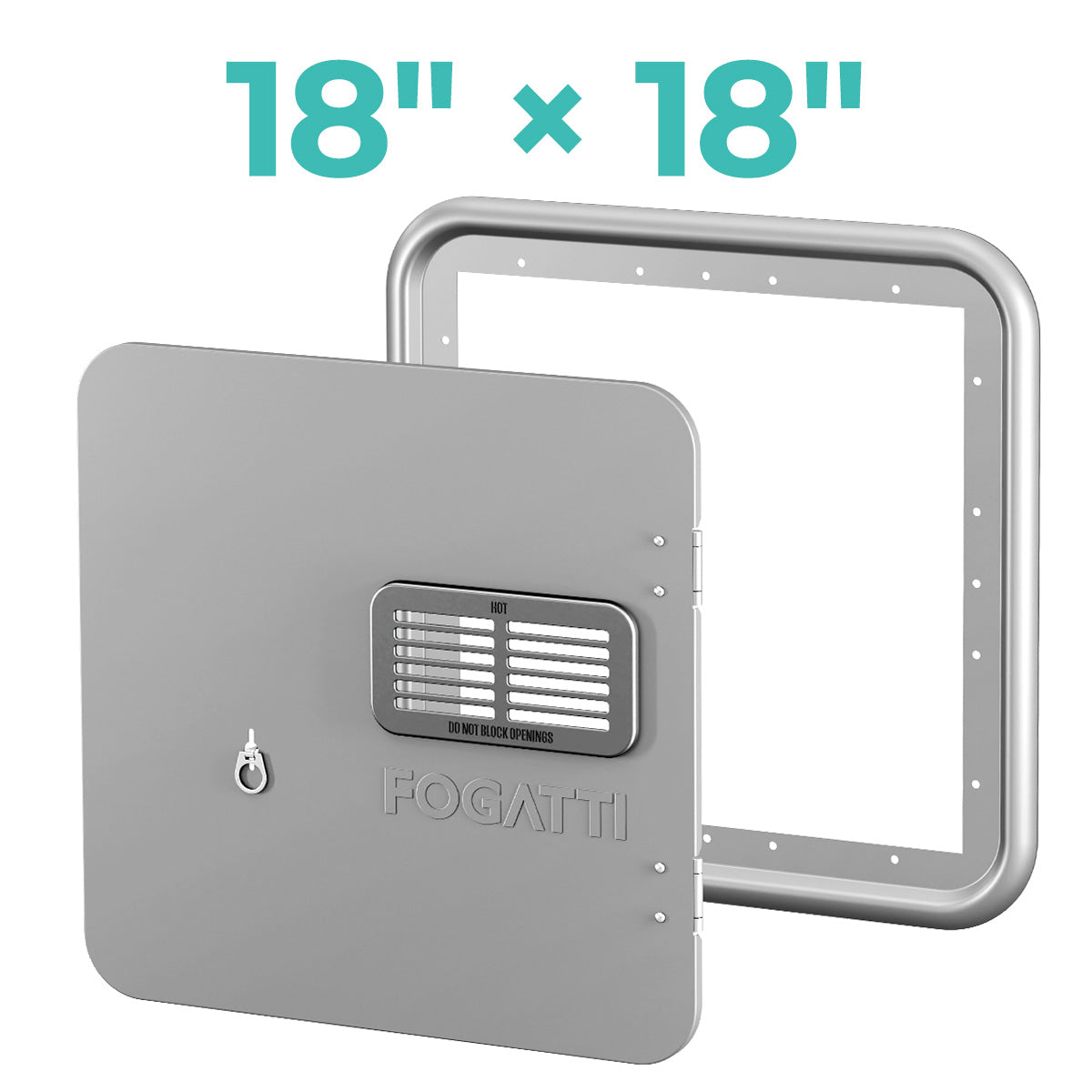 Open Box - Gray Door for Fogatti Ultra Tankless Water Heater