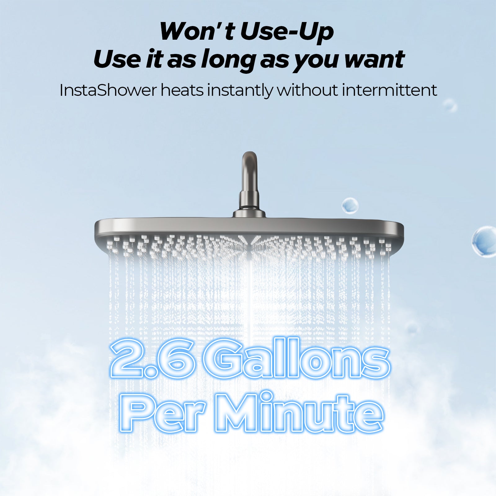 Fogatti InstaShower 7, 48,000 BTU RV Tankless Water Heater with Door