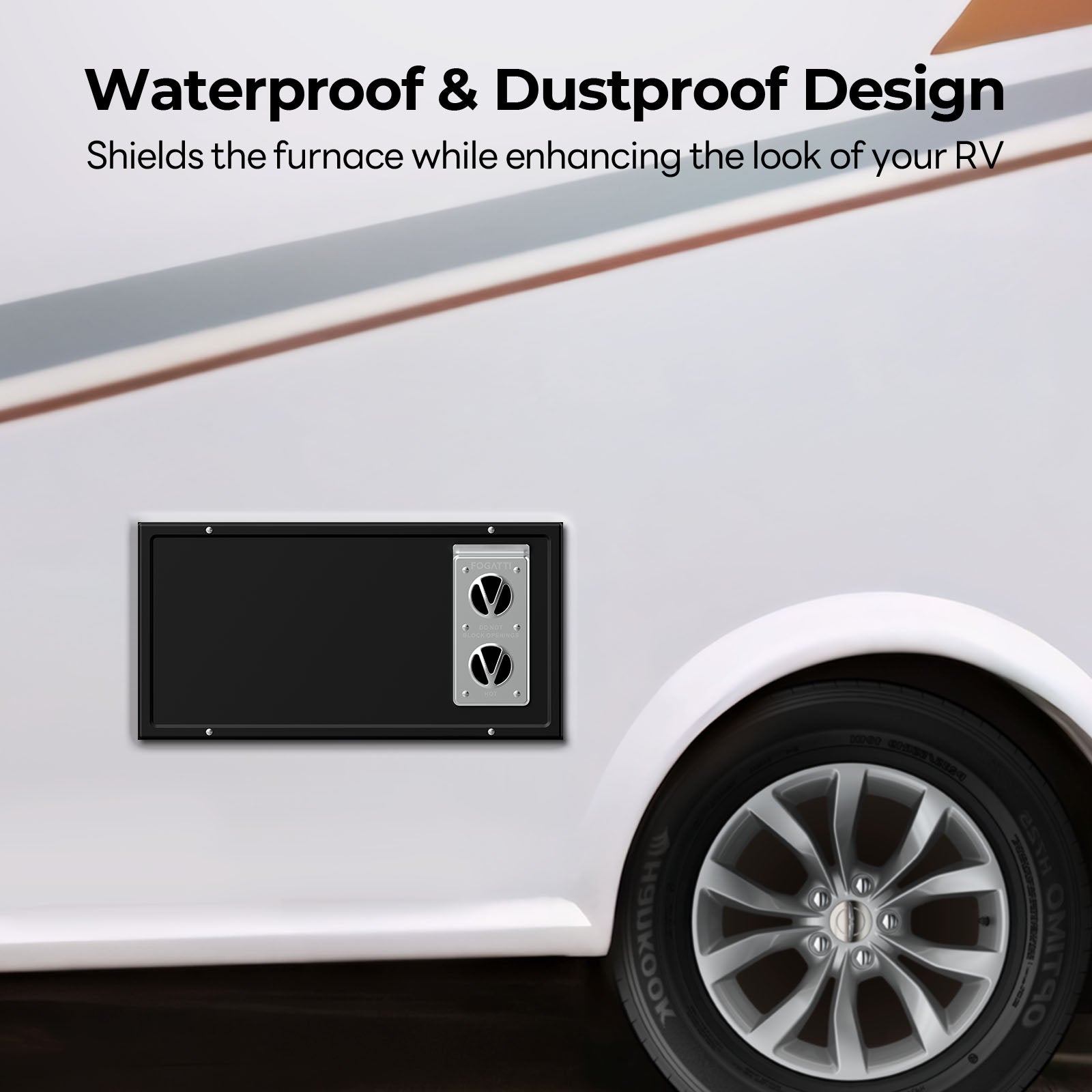Fogatti RV Furnace Door