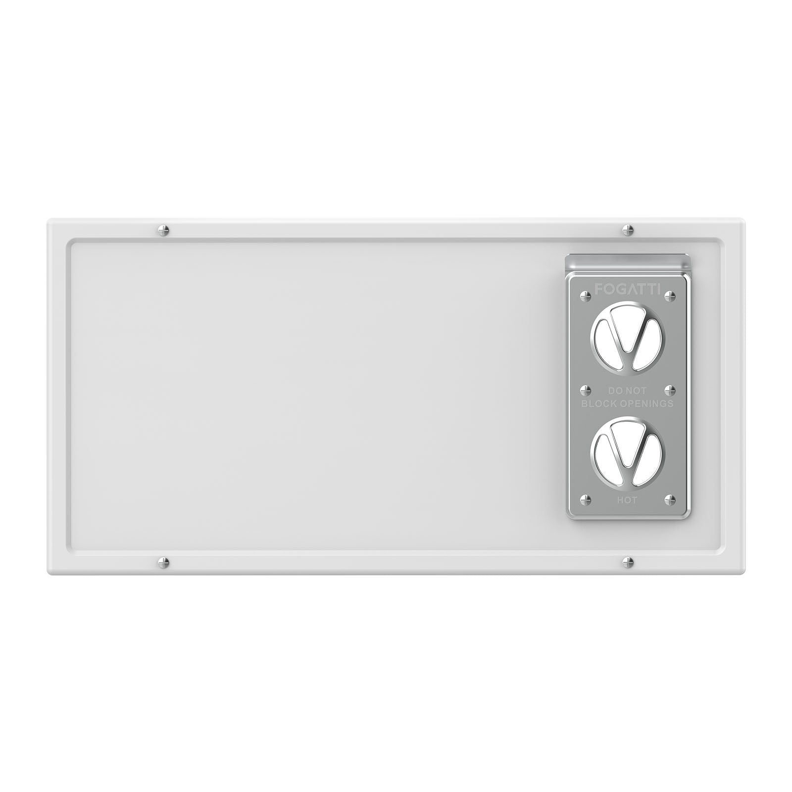 Fogatti 35,000 BTU Quiet LP Gas RV Furnace, Smart Triple Explosion-Proof, Easy Install