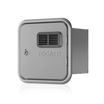 Fogatti InstaShower Ultra, 66,000 BTU, 0.5-3.9 GPM Propane RV Tankless Water Heater with Gray Door & Mixing Tank (Supreme Series)