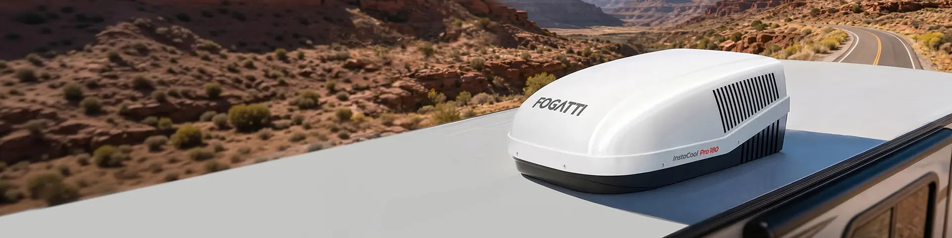 Fogatti InstaCool Pro 18000 BTU RV rooftop air conditioner