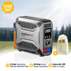 Fogatti InstaShower GO Outdoor Portable Propane Water Heater with Pump, 19000BTU