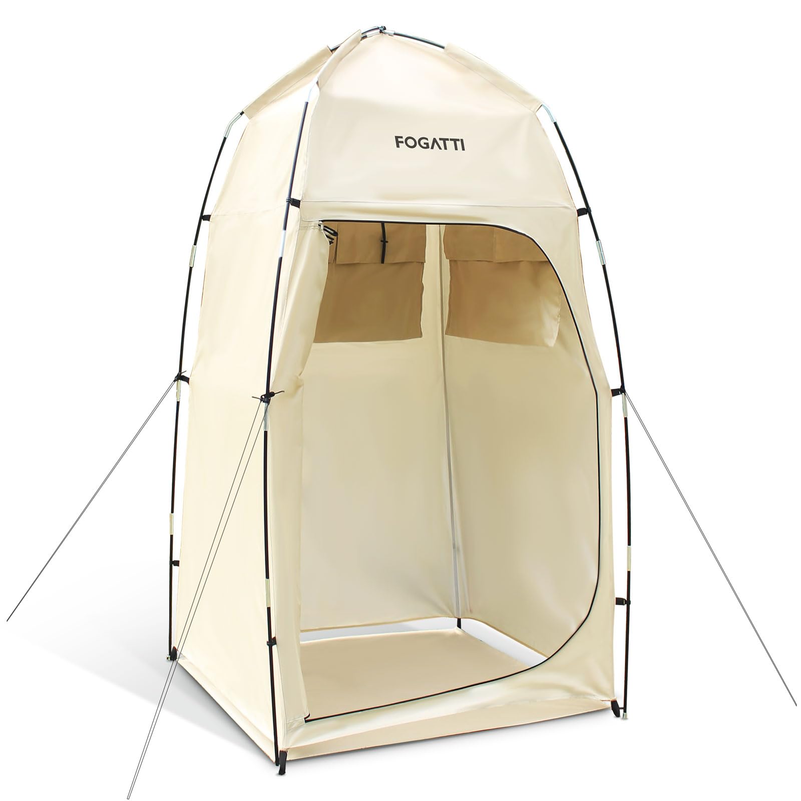 Fogatti Portable Camping Shower Tent with Floor