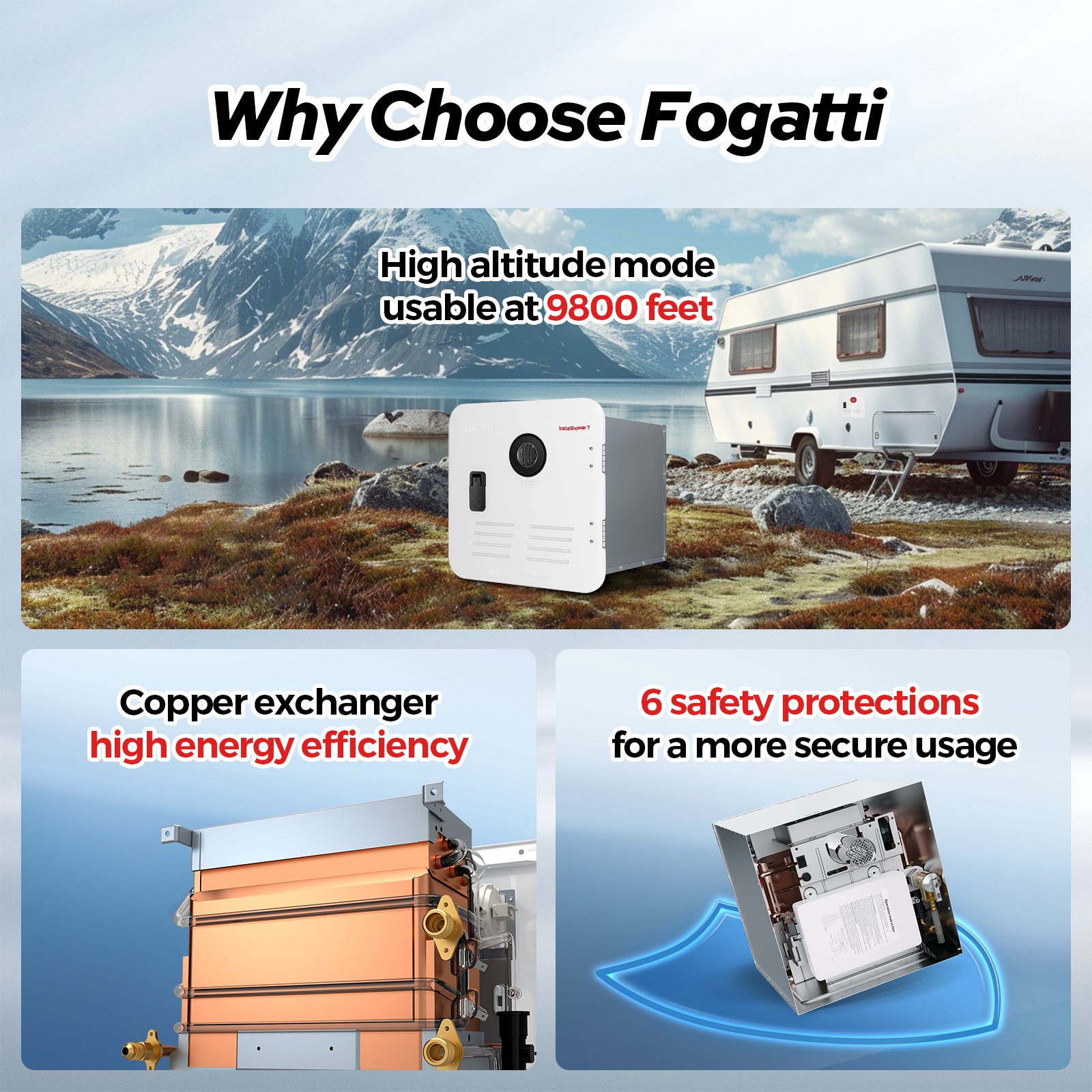 Reasons to choose Fogatti