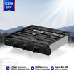 FOGATTI 21-Inch RV Gas Cooktop with 3 Burners,21,000 BTU for RV Cooking