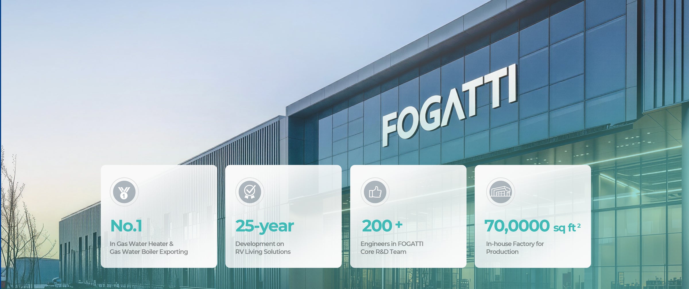Fogatti manufacturing facility and company facts