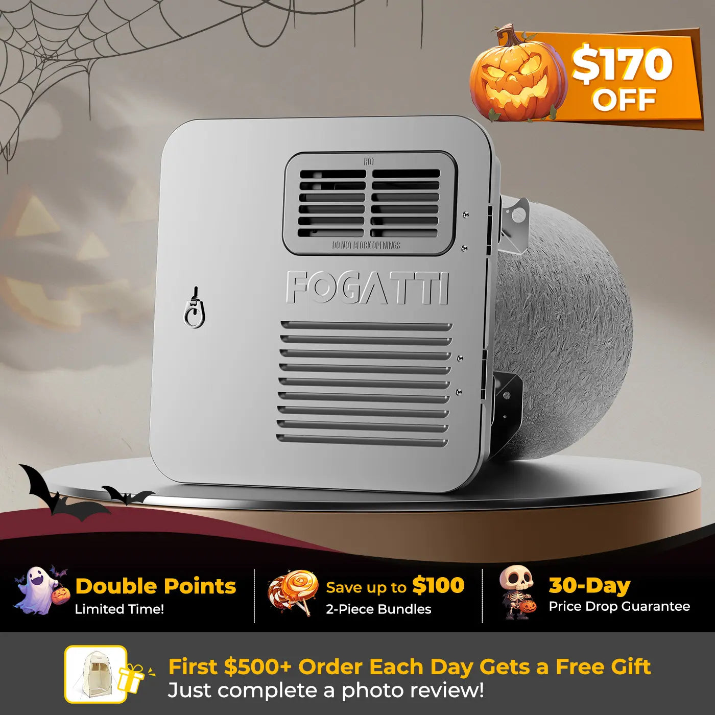 6 Gallon RV Hot Water Heater, Propane/Electric Heating, Bulit-in Lifetime Anode Rod-HybridShower 6 Ultra