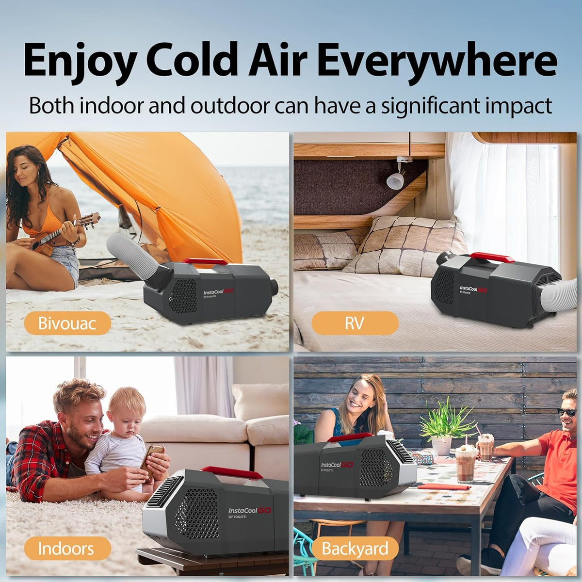 Fogatti Instacool Go Portable Air Conditioner