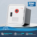 Fogatti InstaShower 8 Pro, 55,000 BTU RV Tankless Water Heater with Door & Mixing Tank