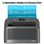 Fogatti InstaCool Go Portable Window Air Conditioner, 6500 BTU Mini Split, U Shaped