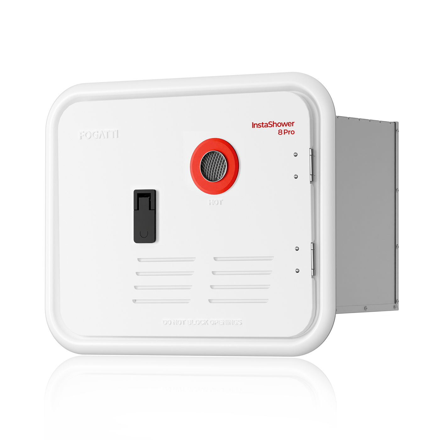 FOGATTI InstaShower 8 Pro, 62,000 BTU Propane RV Tankless Water Heater