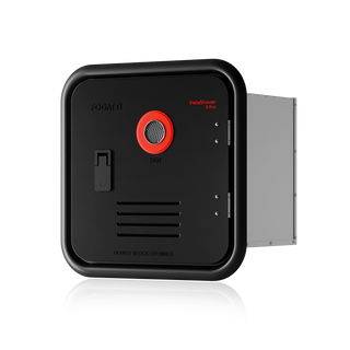 Fogatti InstaShower 9 Pro, 66,000 BTU RV Tankless Water Heater with Door & Mixing Tank
