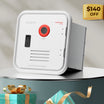 Fogatti InstaShower 9 Pro, 66,000 BTU RV Tankless Water Heater with Door & Mixing Tank