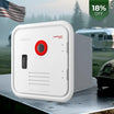 Fogatti InstaShower 9 Pro, 66,000 BTU RV Tankless Water Heater with Door & Mixing Tank