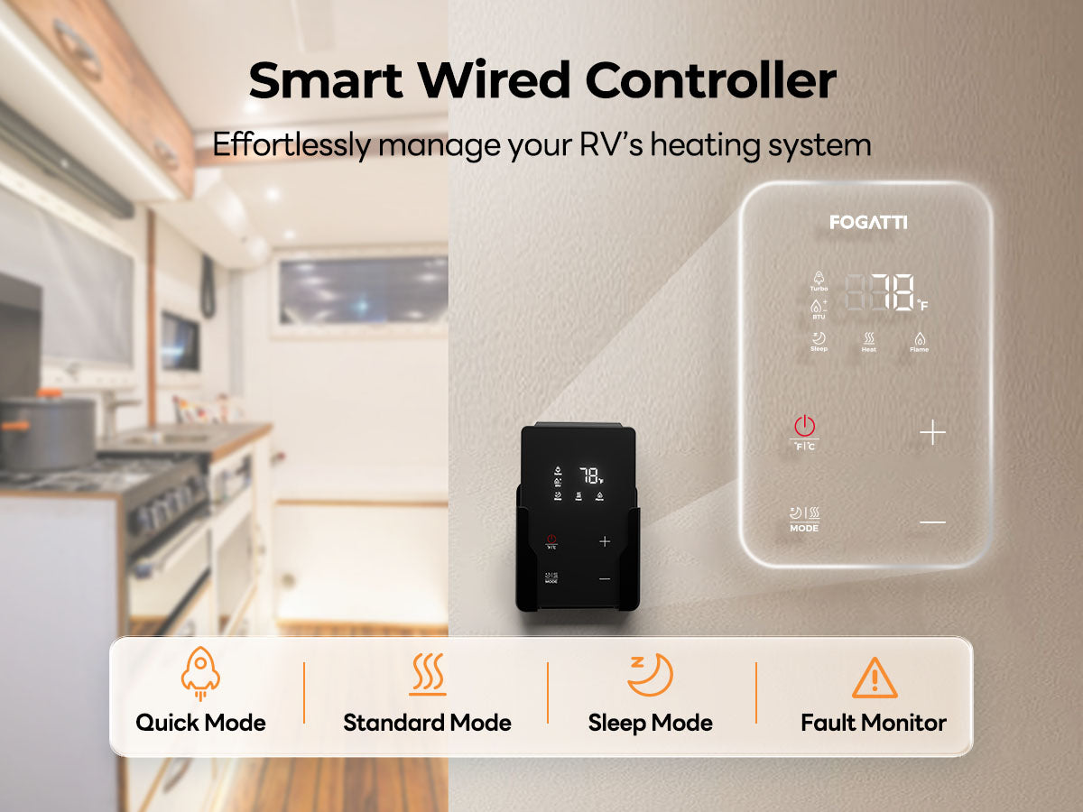 Fogatti InstaHeat 35K four heat levels