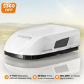 Fogatti InstaCool Ultra Rooftop RV Air Conditioner |16,000 BTU Cooling with Heating | Non-Ducted
