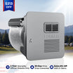 FOGATTI HybridShower 10 Gallon RV Hot Water Heater, Propane/Electric Heating, Bulit-in Lifetime Anode Rod-HybridShower 10 Ultra