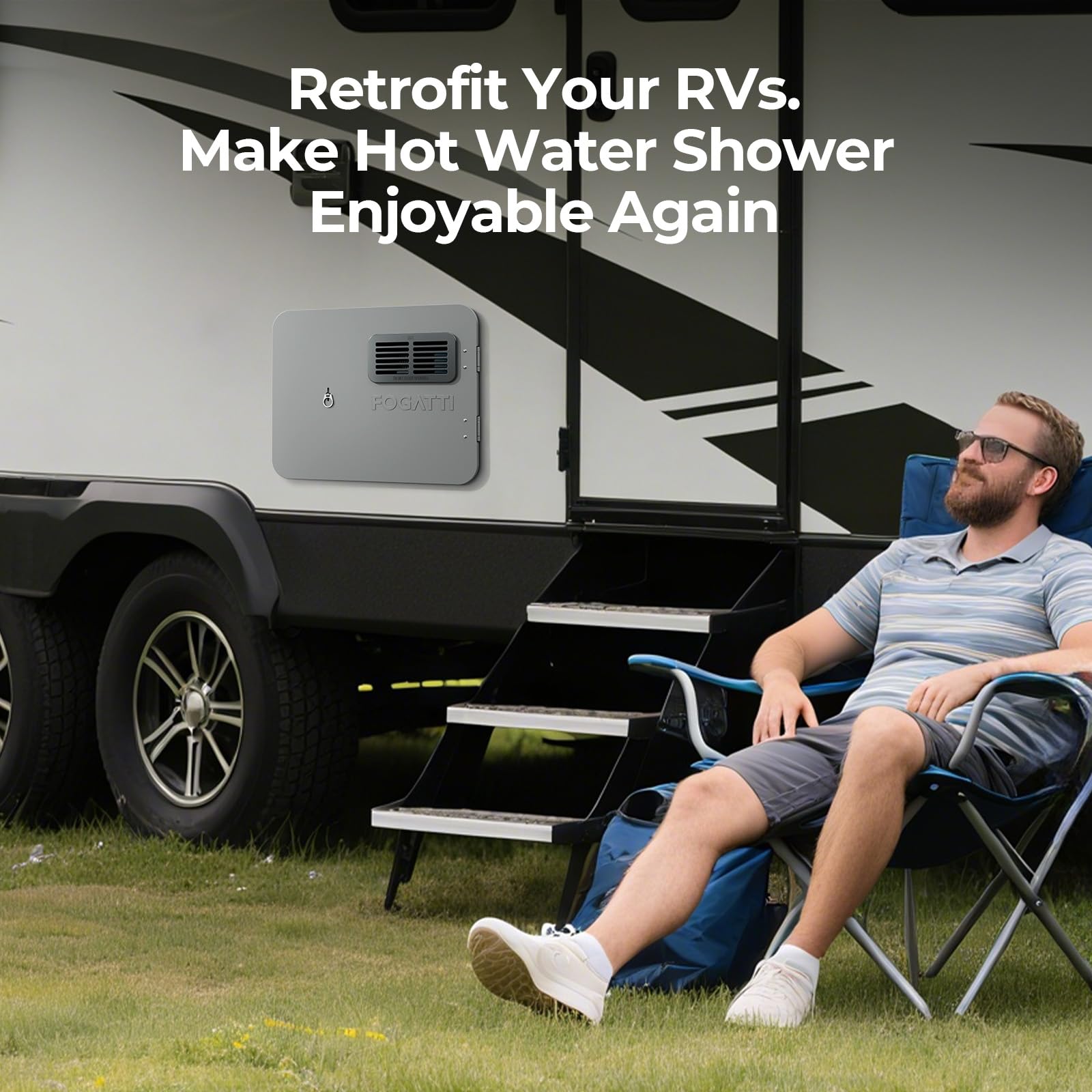 Gray Door for Fogatti Ultra Tankless Water Heater