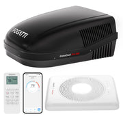 FOGATTI InstaCool Pro 18,000 BTU RV Rooftop Air Conditioner | Fast Cool | Black