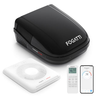 FOGATTI InstaCool Pro 18,000 BTU RV Rooftop Air Conditioner | Fast Cool