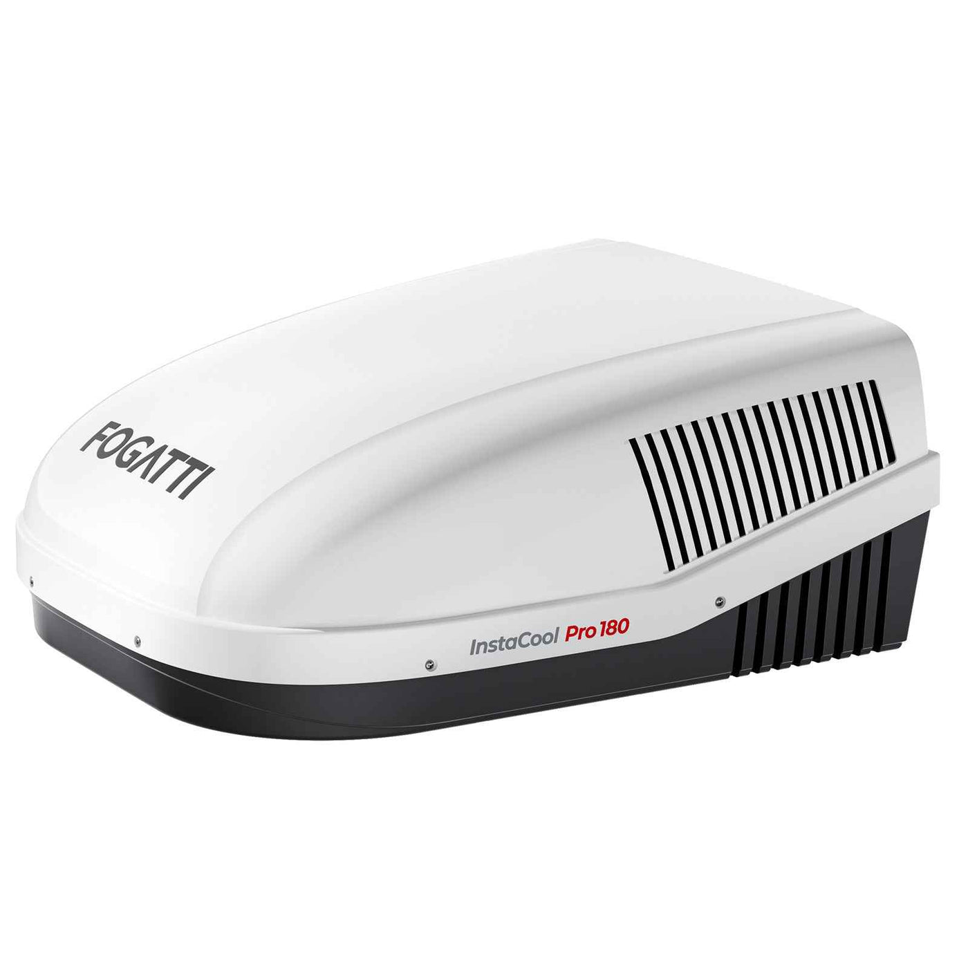 FOGATTI InstaCool Pro 18,000 BTU RV Rooftop Air Conditioner | Fast Cool | Black