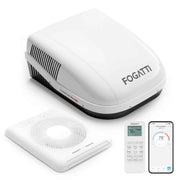 FOGATTI InstaCool Pro 18,000 BTU RV Rooftop Air Conditioner | Fast Cool | Black
