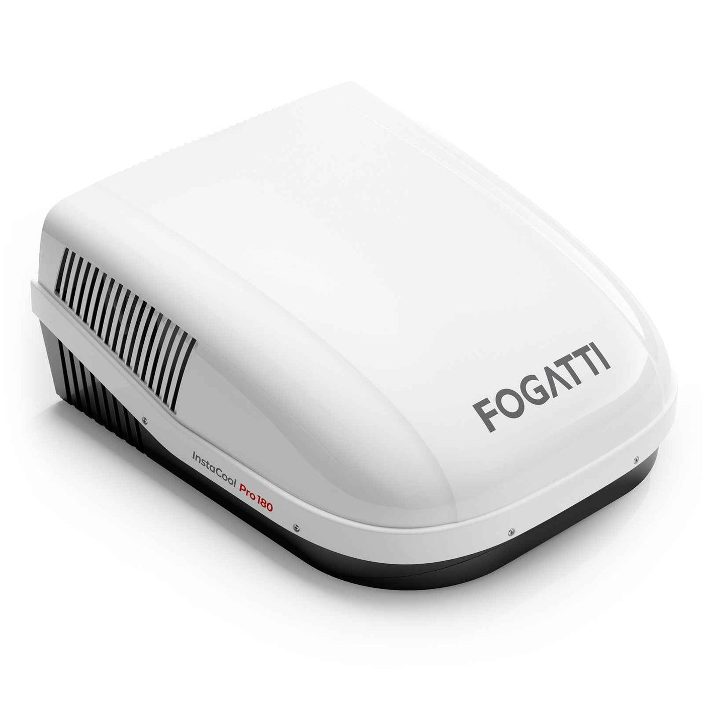 FOGATTI InstaCool Pro 18,000 BTU RV Rooftop Air Conditioner | Fast Cool | Black