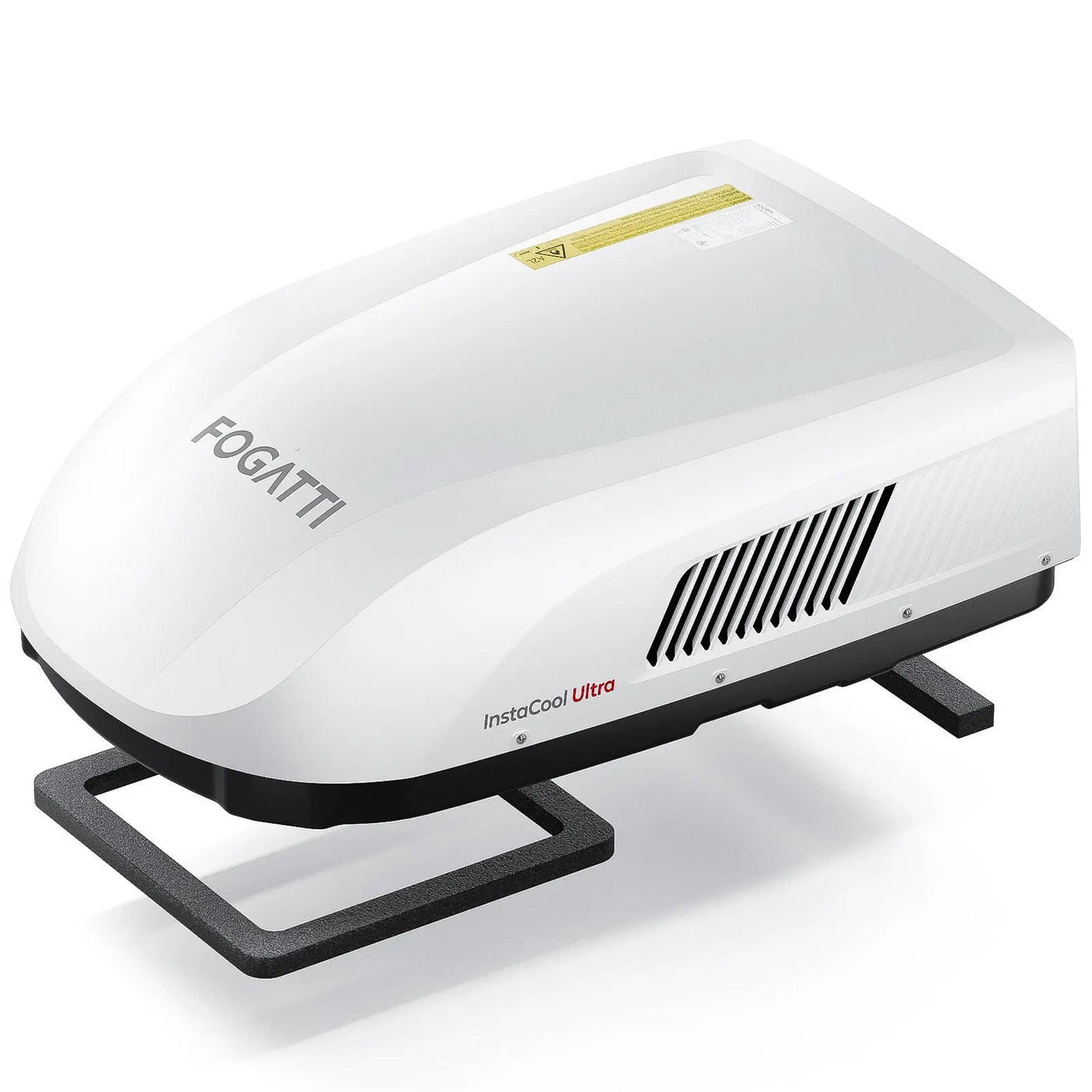 Fogatti InstaCool Ultra Rooftop RV Air Conditioner with Heat Pump | 16,000 BTU Cooling with 12,500 Heating | Non-Ducted