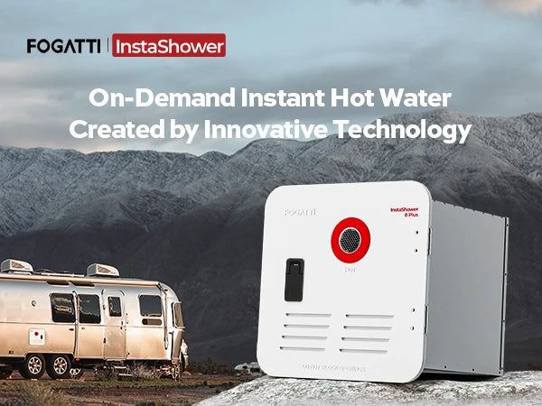Fogatti InstaShower 8 Plus - on-demand tankless RV water heater