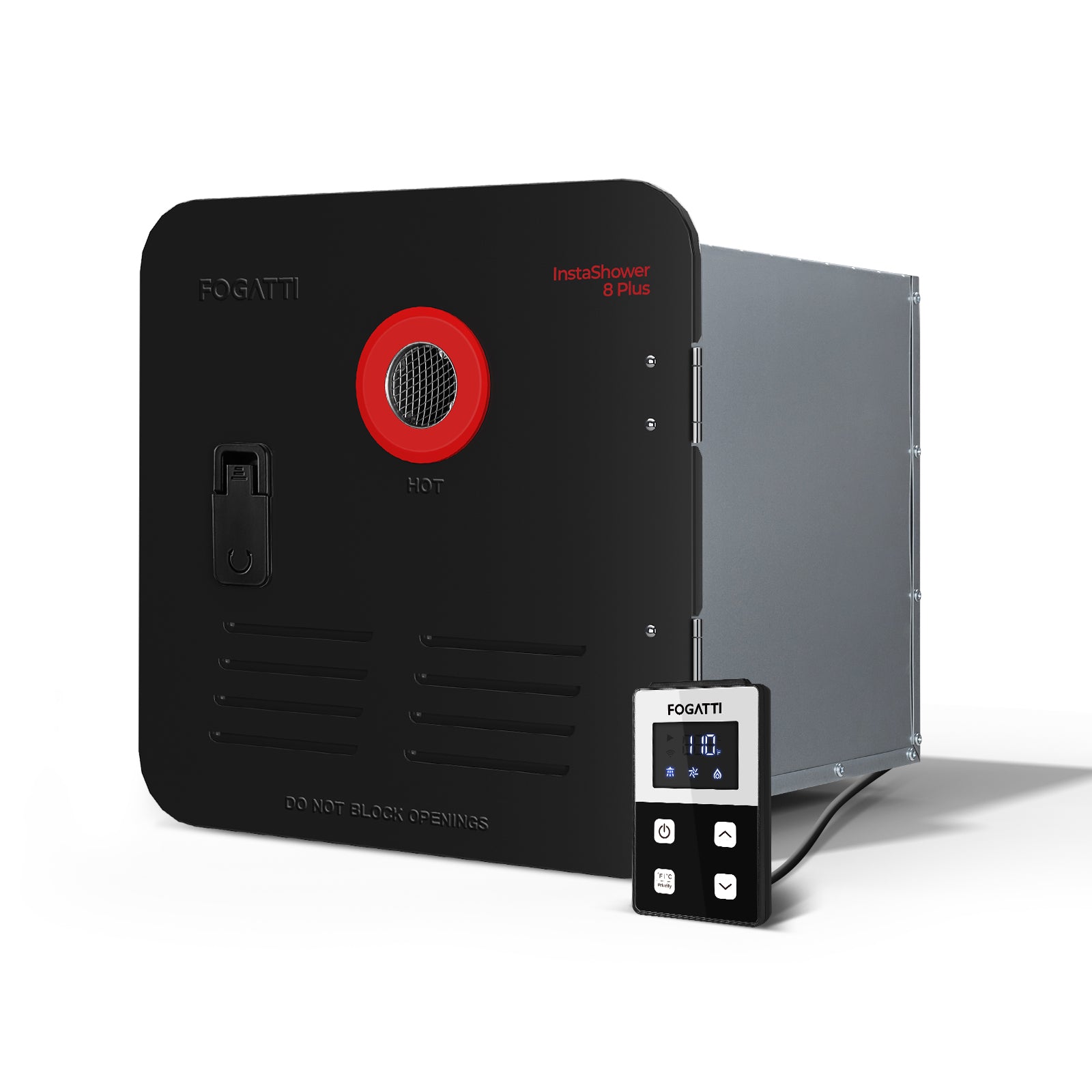 Fogatti 55000btu black rv water heater 