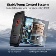 Open Box - FOGATTI InstaShower 8 Pro, 60,000 BTU Propane RV Tankless Water Heater