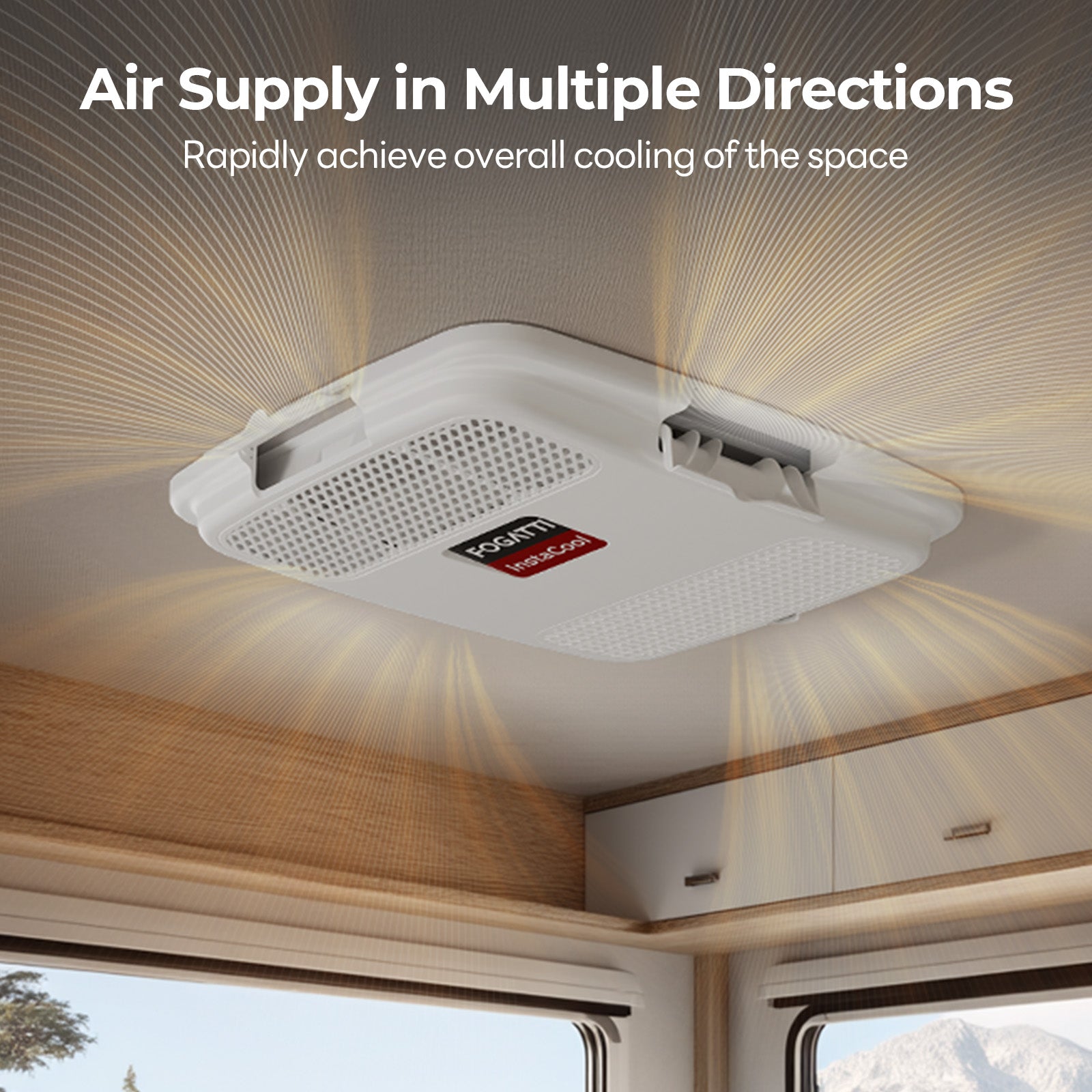 Fogatti RV Rooftop Air Conditioner ADB Package Only