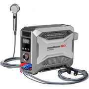 Open Box - Fogatti InstaShower GO Outdoor Portable Propane Water Heater with Pump, 19000BTU